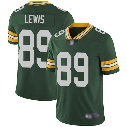 Green Bay Packers Limited Green Men #89 Lewis Marcedes Home Jersey Nike NFL Vapor Untouchable